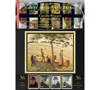 Camille Pissarro Coloring Book: Camille Pissarro Grayscale Coloring Book #1 - Color The Greatest Compositions In History