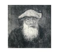Camille Pissarro - Póster de autorretrato para dormitorio, lienzo decorativo para pared, oficina, habitación, decoración estética, regalo, sin marco, 70 x 70 cm