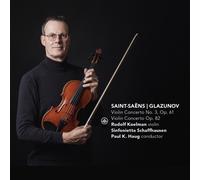 Saint-Saëns, Glazounov : Concertos pour violon. Koelman, Haug.