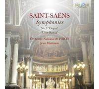 SAINT-SAENS: Organ Symphony [CD de audio] Orchestre National de l'o.R.T.F., Saint-Saens and Jean Martinon