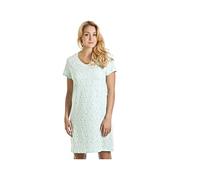 CAMILLE varios colores y estampado suave algodón suave camisones de verano 46-48 Mint Flower