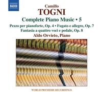 Camillo Togni Camillo Togni: Complete Piano Music - Volum (CD) (Importación USA)