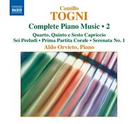 Camillo Togni Camillo Togni: Complete Piano Music - Volum (CD) (Importación USA)