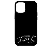 Camina Por Fe Inspiración Cristiana Carcasa para iPhone 12/12 Pro