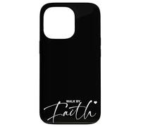 Camina Por Fe Inspiración Cristiana Carcasa para iPhone 13 Pro