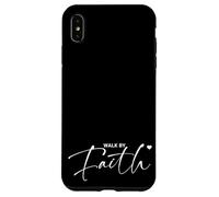 Camina Por Fe Inspiración Cristiana Carcasa para iPhone XS Max