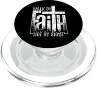 Camina por la fe, no por la Vista 2 Corintios 5:7 PopSockets PopGrip para MagSafe