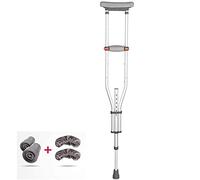 Caminante andante, bastón para caminar Muletas en el antebrazo plegable altura ajustable 99-159 CM ayuda para caminar, bastón de aleación de aluminio antideslizante ligero para personas mayores,