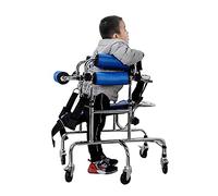 Caminante Direccional De 6 Ruedas, Bastidor De Pie Para Caminar De Rehabilitación Infantil, Equipo De Entrenamiento De Extremidades Inferiores Soporte Para Caminar/Andador/Bastidor