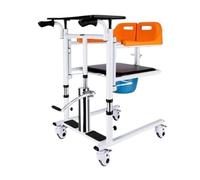 Caminante mayor Máquina de desplazamiento, dispositivo for el cuidado ancianos, silla multifuncional, reposo en cama, traslado pacientes(Orange)