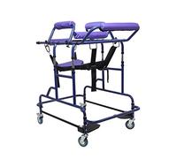 Caminante para ancianos, multifunción, entrenamiento de extremidades inferiores, bastidor de soporte para caminar, altura y ancho ajustables, equipo de rehabilitación para hemiplejia para adultos