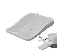 Caminante para bandeja de - Rampa de recuperación de | Escalera de recogida de residuos de altura ajustable, Caminar Doble Capa con función de filtro, ideal para gatitos