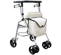 Caminantes para personas mayores, plegables, ligeros, rodillos, carritos de la compra para ancianos, carros para rehabilitación para personas mayores con discapacidades, confiables