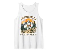 Caminar con Chicas rudas es una Divertida Aventura para Camiseta sin Mangas