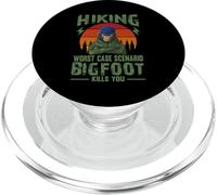 Caminar en el peor escenario de Bigfoot te mata PopSockets PopGrip para MagSafe