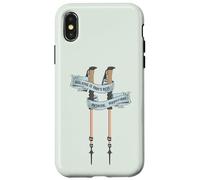 Caminar es la mejor medicina del hombre Hipócrates cita Carcasa para iPhone X/XS