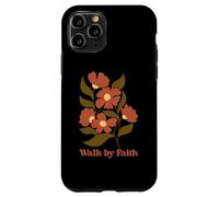 Caminar por fe Jesucristo Fe Cristianismo Carcasa para iPhone 11 Pro
