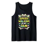 Caminar rápido es mi atasco Camiseta sin Mangas