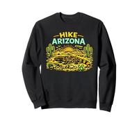 Caminata Arizona Gila Monster Desert Art Sudadera