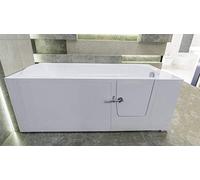 Caminata de baño ámbar, puerta lateral, entrada de nivel bajo (1400 mm diestros)