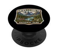 Caminata de Recuerdos del Parque Nacional Ártico PopSockets PopGrip Adhesivo