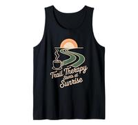 Caminata matutina Cumbre de Bienestar y Terapia de café con Naturaleza Camiseta sin Mangas