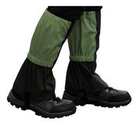 Caminatas al Aire Libre, Impermeable, Cubierta para Zapatos del Desierto, Senderismo Gaiters Polainas Prueba de Viento Guardia de Protección, Polainas para Esquí Trekking Montañismo Caza (verde)