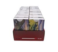 Camino 24 cajas XXL cerillas de 10 cm, larga pequeña, cerillas con motivos de paisajes, maderas largas, cerillas de seguridad para velas, chimenea, barbacoa