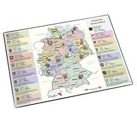 Camino 45346 País Tarjetas de documentos de texto descubre Alemania, 40 x 53 cm