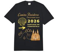 Camino a Finisterre 2026 Santiago de Compostela Comfort Colors Adult Heavyweight T-Shirt