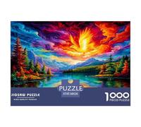 Camino al Infierno Puzzle 1000 Piezas, Juego Educativo, Desafío, Clásicos para Adultos Y Niños A Partir De 12 Años Rompecabezas Familiar-Obra De Arte, Juego Clásico 38x26cm/1000pcs
