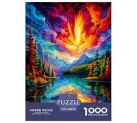 Camino al Infierno Puzzle 1000 Piezas, Moderno DIY, Entretenimiento para Adultos Y Niños A Partir De 12 Años Rompecabezas Familiar-Decoración del Hogar, Diseño Único 52x38cm/1000pcs