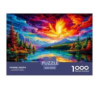 Camino al Infierno Puzzle De 1000 Piezas, Moderno DIY, Entretenimiento para Adultos Y Niños 12 Años Imposible Rompecabezas-Decoración del Hogar, Juego Mental 70x50cm/1000pcs