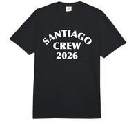 Camino Crew 2026 Grupo de Peregrinación a Santiago Amigos Comfort Colors Adult Heavyweight T-Shirt