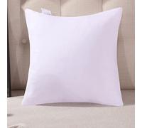 Camino De Cama para Los Pies De La Cama, Color Liso, Bufanda De Cama, Antipolvo, Antideslizante, Funda Protectora para Toallas De Pie De 25 Yellow Cushion Case with Core x 1