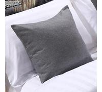Camino De Cama para Los Pies De La Cama, Color Liso, Bufanda De Cama, Antipolvo, Antideslizante, Funda Protectora para Toallas De Pie De Cama, 06 Grey 45 * 45cm Pillowcase x 1
