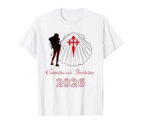 Camino de Invierno Santiago Compostela 2026 Señora Peregrina Camiseta