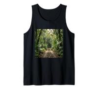 Camino de la Selva Tropical Sendero escénico denso de la Selva Camiseta sin Mangas