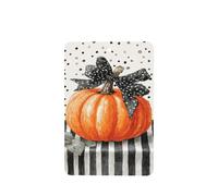 Camino de mesa a rayas blancas y negras y naranjas, ambientadores de coche, 4 unidades, tarjetas perfumadas colgantes, tarjetas perfumadas para coche, tabletas de aromaterapia