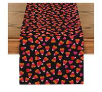 Camino de Mesa Camino de Mesa con Forma corazón Dibujos Animados, Decoraciones rústicas for Comedor, Caminos for Boda, Fiesta, café, Hotel, decoración del hogar(ZQTE3373(4),180-33cm 70-13inch)