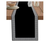 Camino De Mesa Camino de Mesa Decoración patrón Simple del hogar Cena(WXF06614,33 x 183cm)