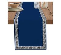 Camino De Mesa Camino de Mesa Decoración patrón Simple del hogar Cena(WXF06615,33 x 274cm)