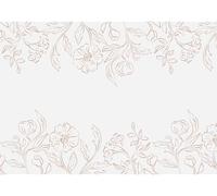 Camino de mesa de 40 x 500 cm, tela no tejida, camino de mesa decorativo para vacaciones, decoración de mesa, boda, Pascua, bautizo, comunión, camino de mesa como decoración de fiesta, cinta de