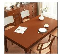 Camino de mesa de cuero impermeable, resistente al calor, camino de mesa fácil de limpiar for mesa de comedor, mesa de centro, decoración de sala de estar(90x180cm/35.4x70.9in)