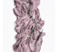 Camino de mesa de gasa, mantel de gasa for mesa de comedor, bodas, fiestas, banquetes navideños, arcos, decoración de tartas(Mauve)