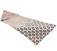 CAMINO DE MESA ESTAMPADO ROSA POLIEST