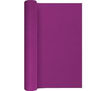 Camino de mesa liso morado de Airlaid | monocolor | Camino de mesa | Fiesta | Fiesta | Cumpleaños | Boda | Para una decoración de mesa especial | Medidas 490 x 40 cm