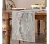 Camino de Mesa Moderno Rústico Manteles Bohemio Sala Resumen Ola Arte Camino de Mesa para Cenar Mesa Fiesta Decoración Boda Lino Antiguo Camino de Mesa Viejos