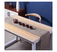 Camino de Mesa Resistente al Calor, Vinilo Tejido, PVC Antideslizante y Lavable(Gold Silver,30x180cm)