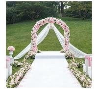 Camino de pasillo de boda duradero de 140GSM, alfombra de pasarela blanca for bodas en la playa de la iglesia, decoración de interiores y exteriores y eventos festivos(3'3" x 16'5" (Rectangular))